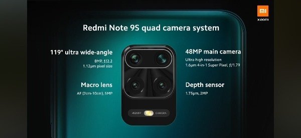 Snapdragon 720G и квадрокамера за $180: стартовали продажи Redmi Note 9S