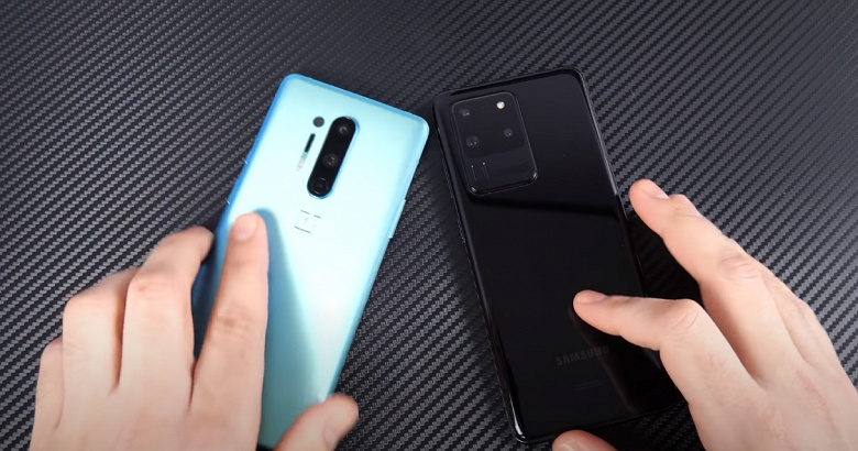 OnePlus 8 Pro против Samsung Galaxy S20 Ultra и iPhone 11 Pro Max. Какой смартфон быстрее?