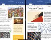 Word и PowerPoint для iPadOS преобразились. Новая функция позволяет открывать два документа одновременно